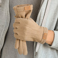 Gants pour hommes Gants chauds d'hiver doublés de polaire Dralon Coréen Wind-proof et Cold Protection Touch S