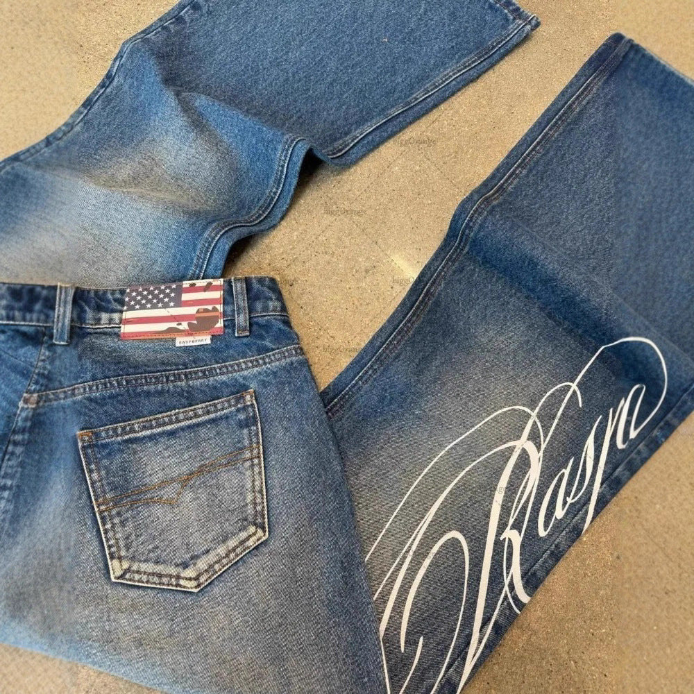 Jeans lavés vintage pour hommes