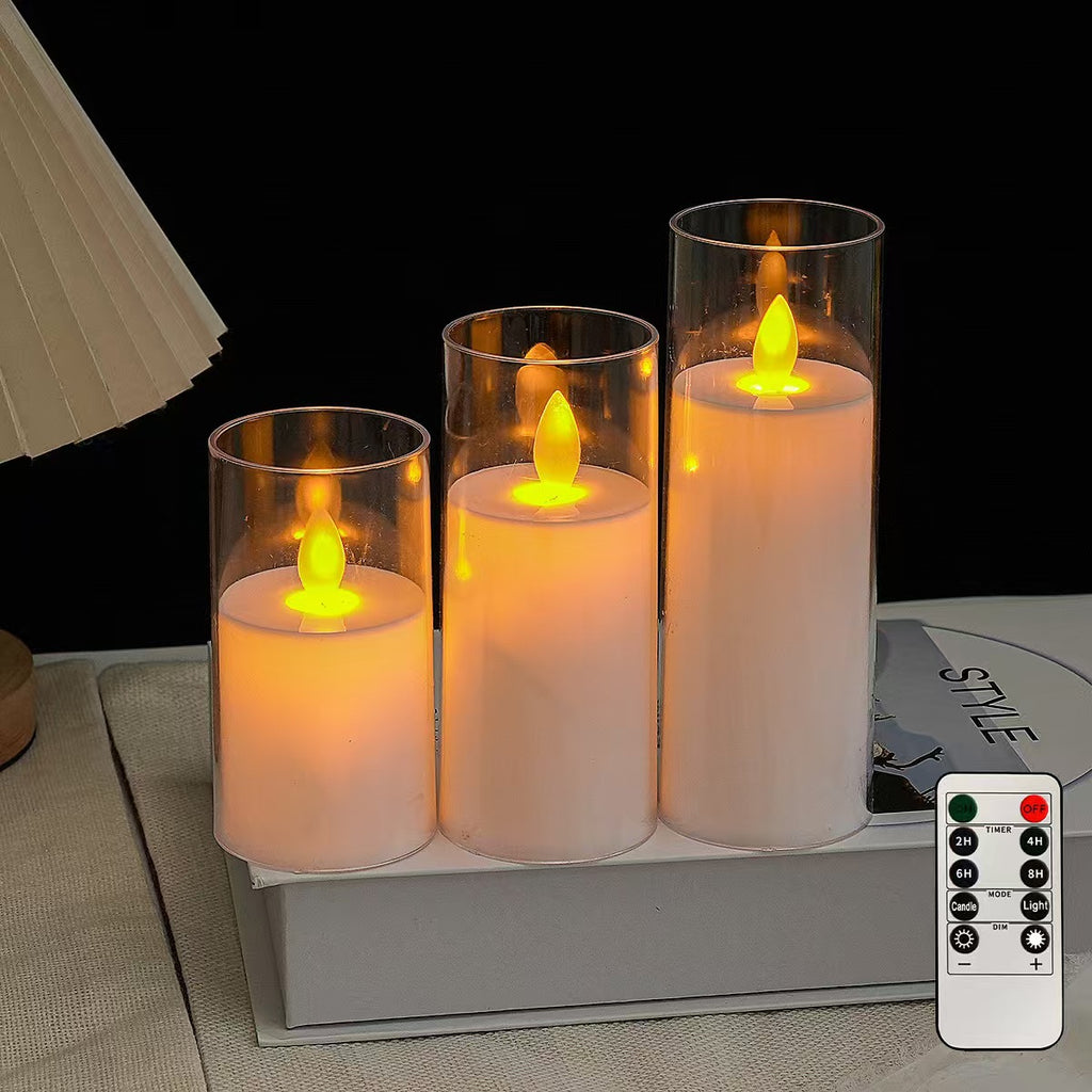 Bougie électronique Fête Fête d'anniversaire Décoration d'atmosphère