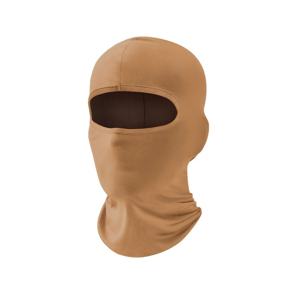 Sports de plein air Ice-Silk Sun-Protective Balaclava pour les hommes et les femmes