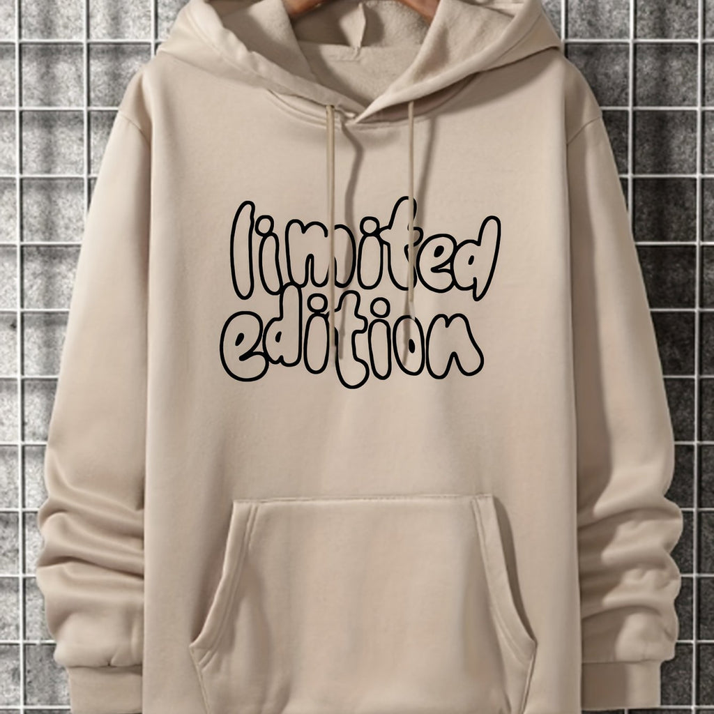 Taille européenne Homme édition limitée Motif polaire Hoodie décontractée