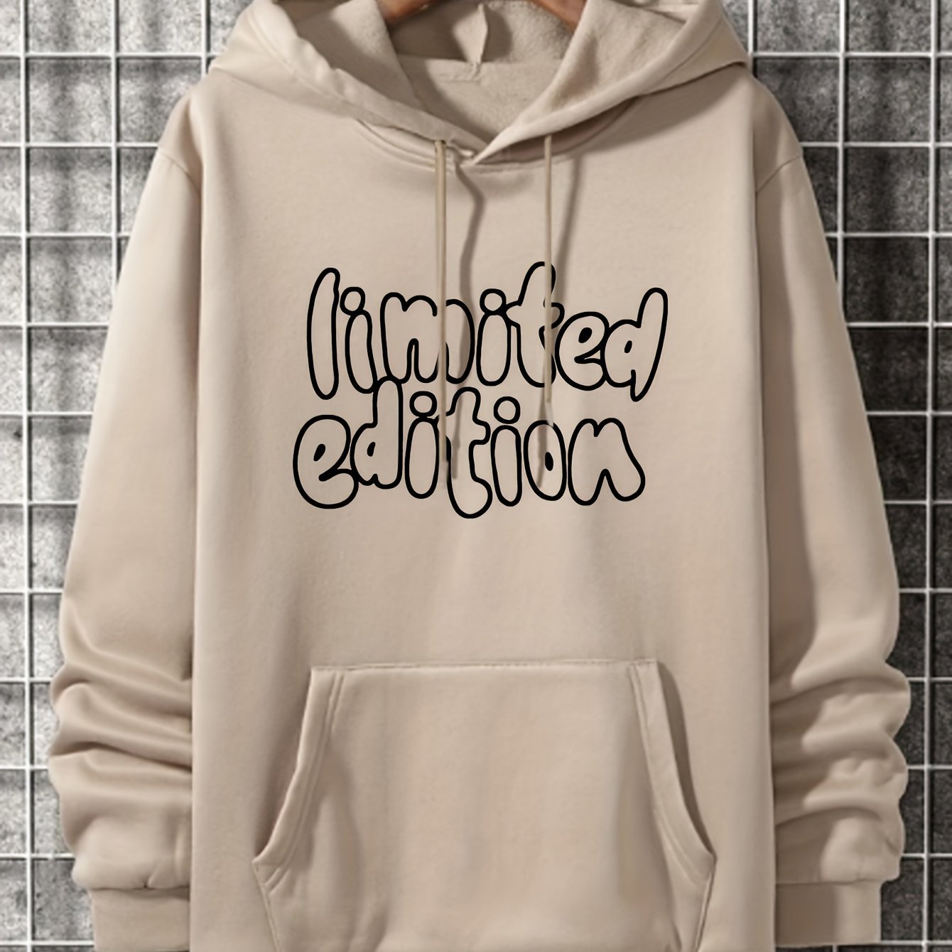 Taille européenne Homme édition limitée Motif polaire Hoodie décontractée
