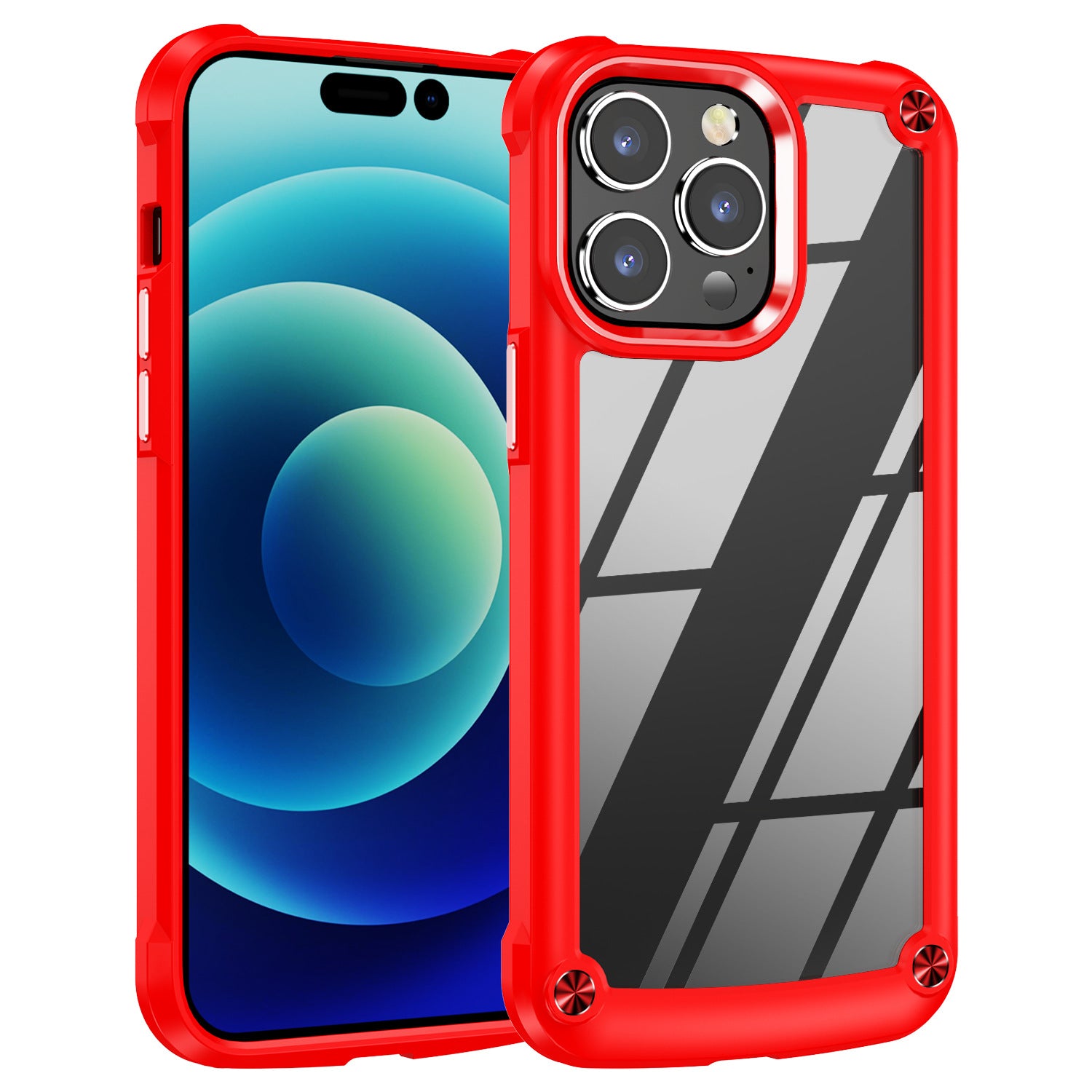 Étui de téléphone mobile transparent Super Shatterproof