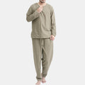 Pyjama occasionnel Deux-pièces mince respirant et perdu