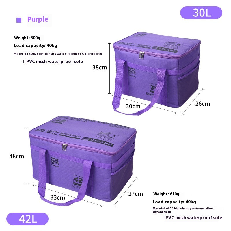 Sac de rangement pour outils de camping de grande capacité