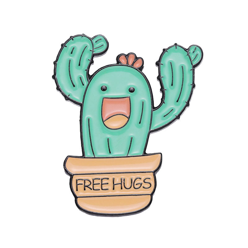 Mignon chant et danse Cactus forme Golden M Accessoires insigne