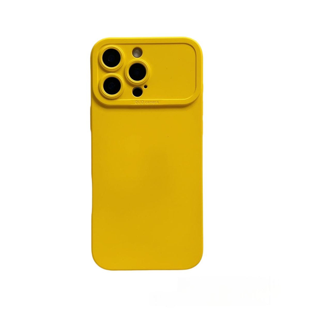 Boîtier de téléphone approprié Grande fenêtre Silicone résistant à la chute Étui de protection