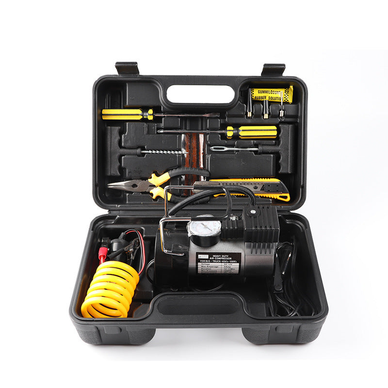 Kit de réparation de pneus électriques multifonctions Boîte à outils