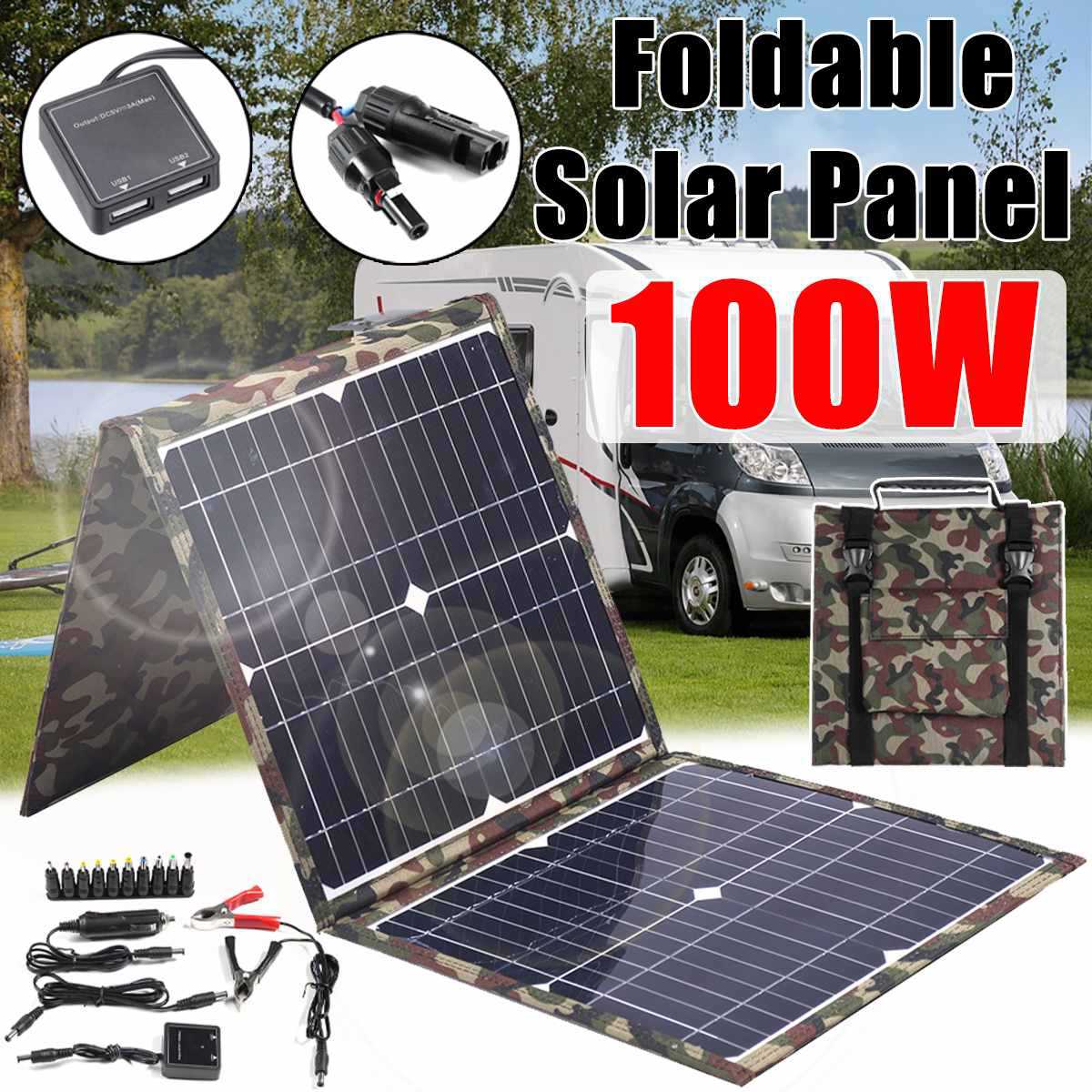 36W Portable Foldable Outdoor Solar Panel