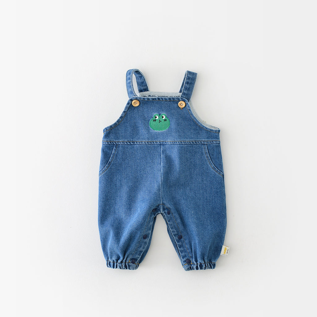 Pantalons à dos en denim simple mode pour garçons