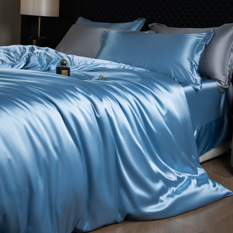 Luxury Real Double Side Silk Naked-Sleep Couverture de couettes