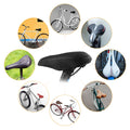 1Pc Non-slip Comfortable Bicycle Seat Cover Padded Bike Wear-Resistant Soft Cover