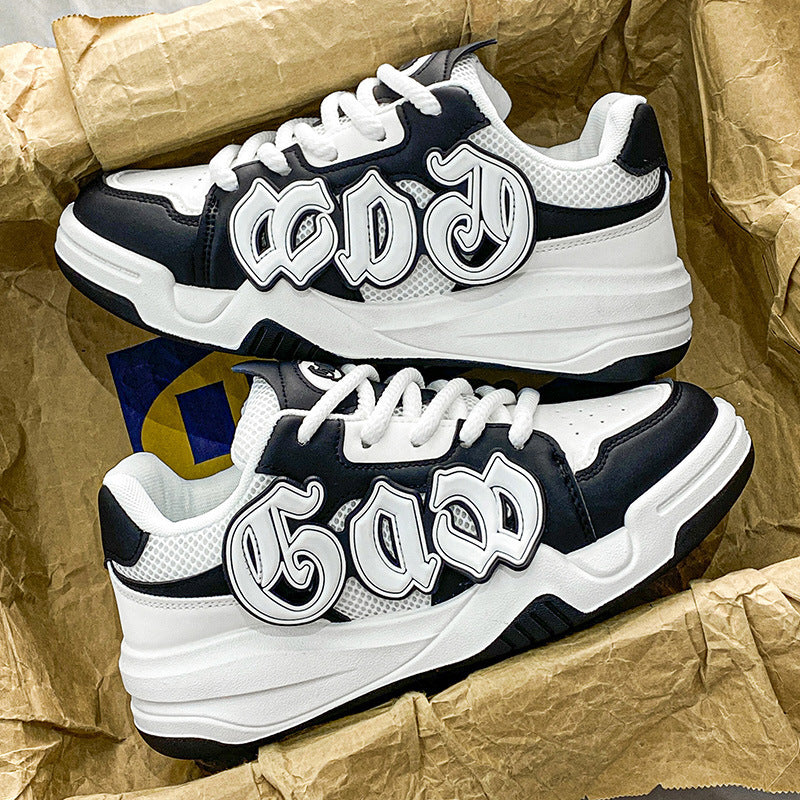 Mesh Surface Platform Pain Casual Toile Chaussures