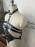Accessoires de costume de danse en cuir pour femmes