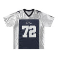 Retro Letter Print V-Neck Short Sleeve for Summer
