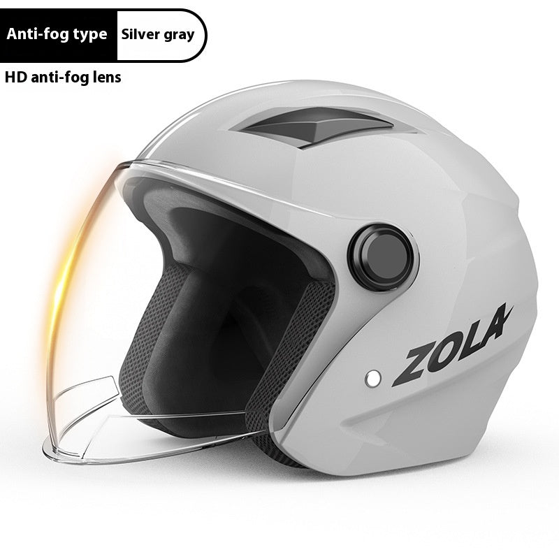 Men's Winter Electric Anti-Fog Helmet