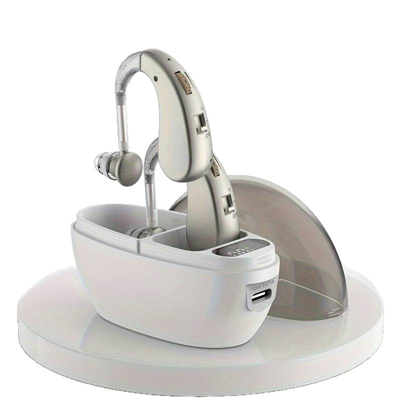 Earbuds with amplifier and noise-canceling function