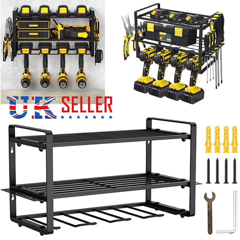 Entreposage d'outils de puissance Électrique Rack mural Mount Atelier Garage Outil Organisateur