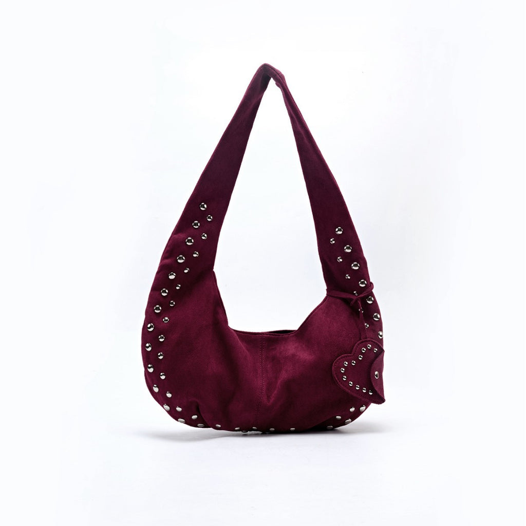 Casual Retro Matte-finish Fashionable fourre-tout sous bras sac