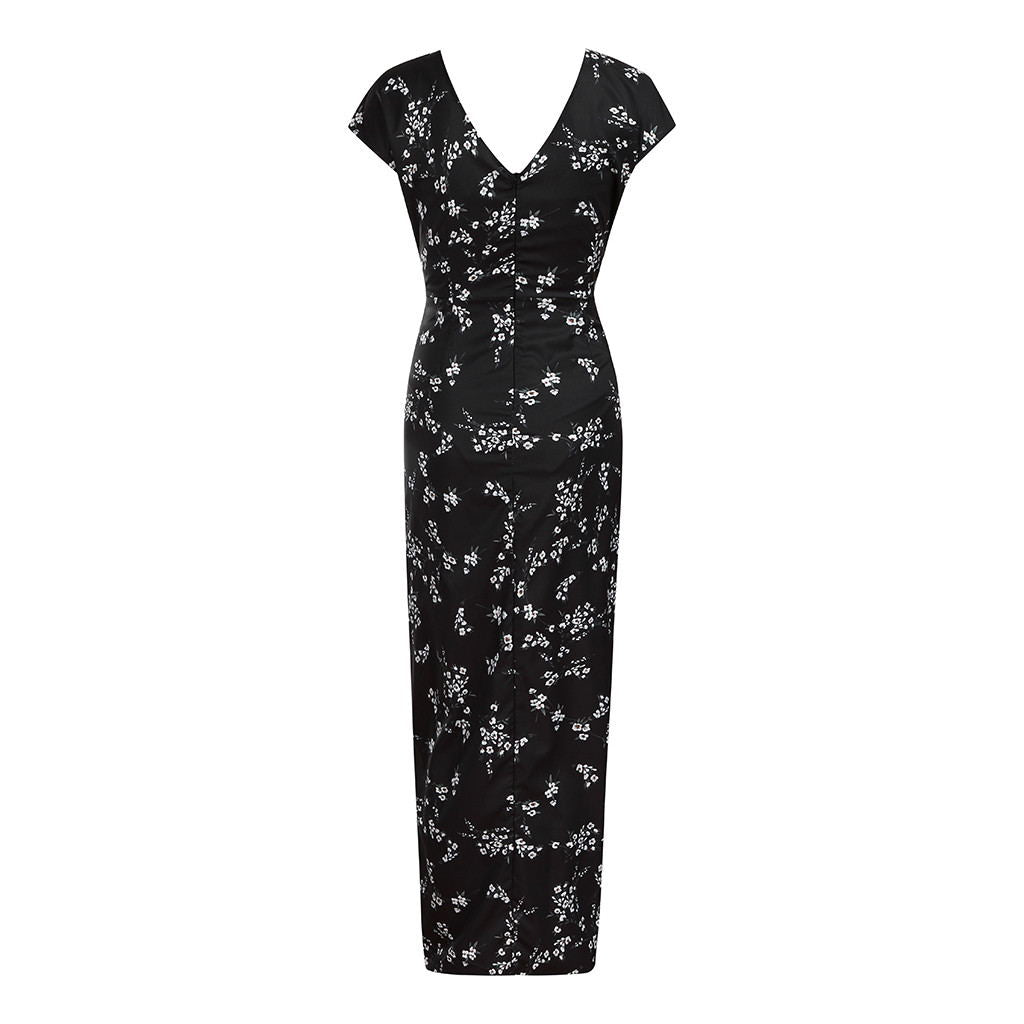 Robe de mousseline mince imprimée