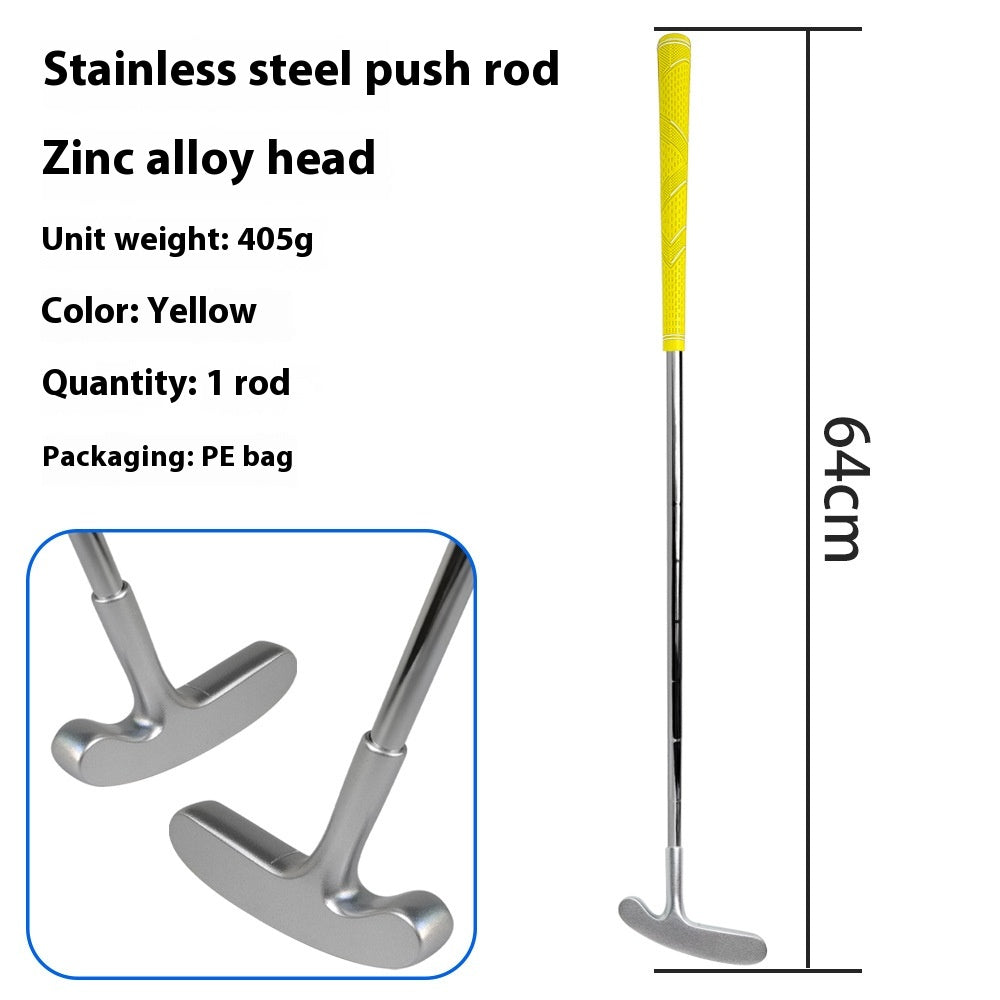 Golf Putting Rod Acier inoxydable Club Manche double face partagée