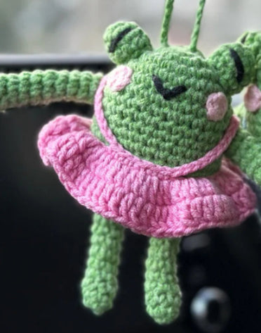 Pendentif de voiture pour animaux quirky à la main