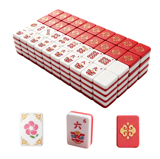 Ensemble de Mahjong américain flottant 160PCS