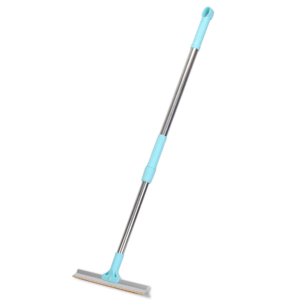 Râteau 1Pc pour l'enlèvement des cheveux chez les animaux de compagnie avec 54.33po Rod télescopique réglable