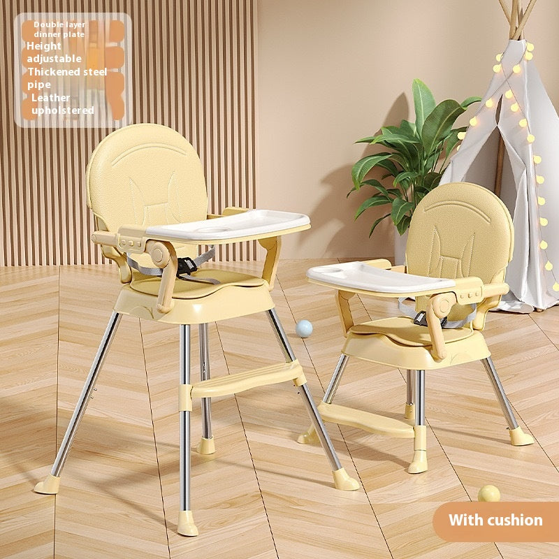 Chaise à manger pour enfants multifonctionnelle bébé