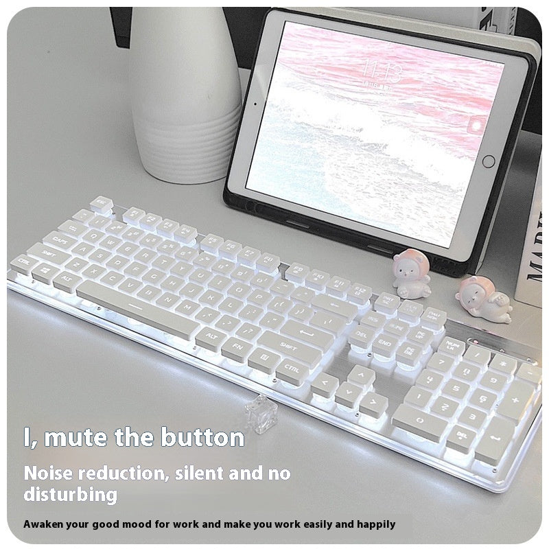 Bouton Mute Clavier filaire Comfort Sensation mécanique