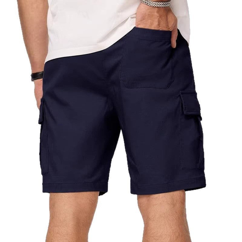 Homme Summer American Style Quick Dry Cargo Pantalons Arrivée Large jambe Casual Athletic Short