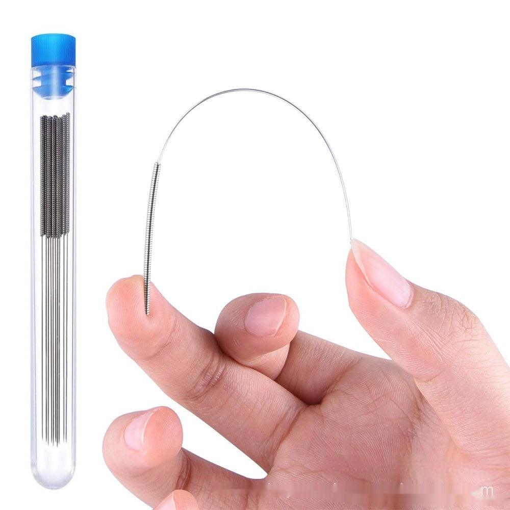 Accessoires d'imprimante 3D Pointed laiton MK8 alliage de nettoyage broche MK8