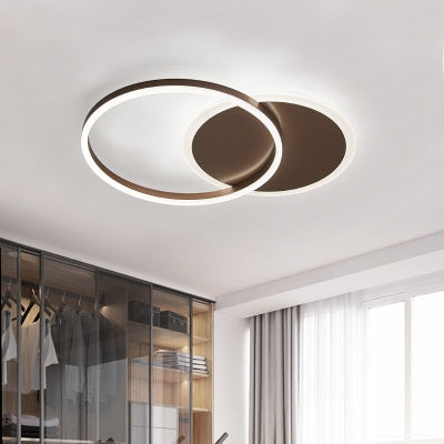 Salon LED lampe moderne éclairage Minimalist installations contemporaines