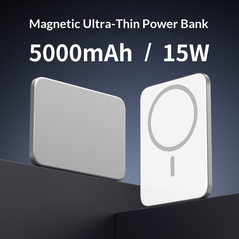 Banque de recharge magnétique ultra-mince à l'état solide