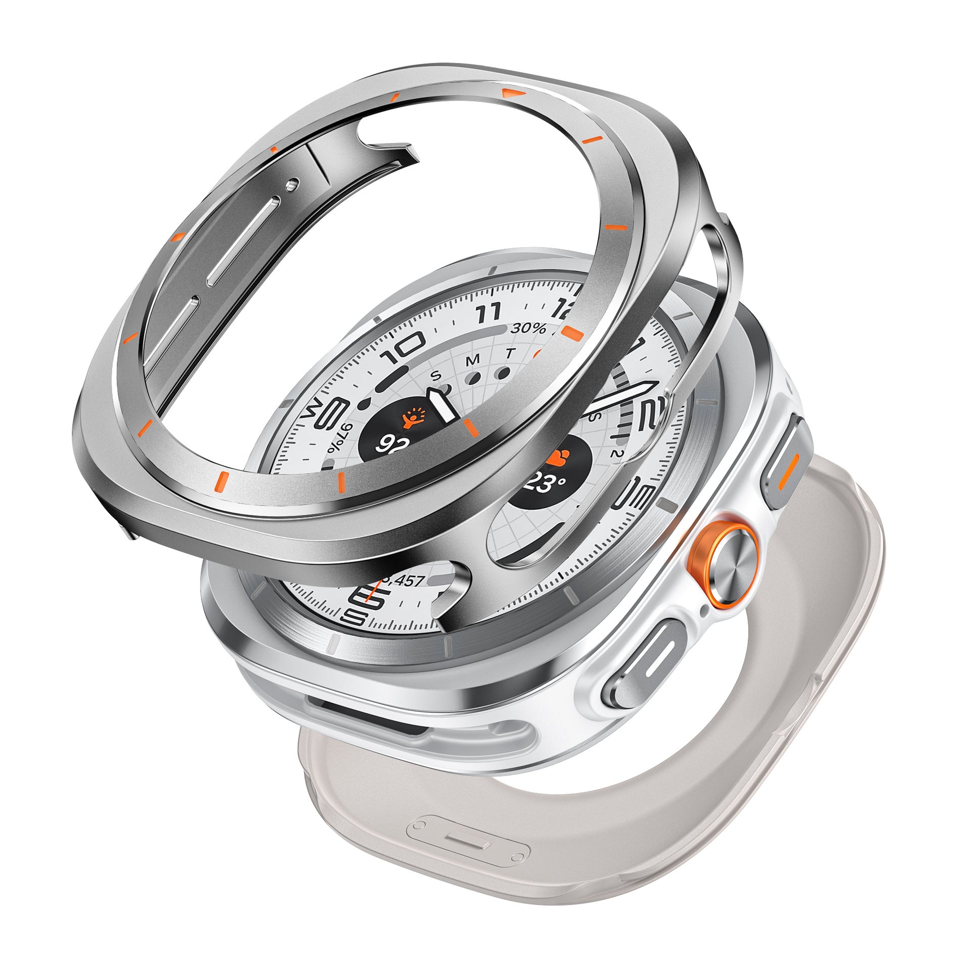 Montre applicable Boîtier de protection en métal d'origine