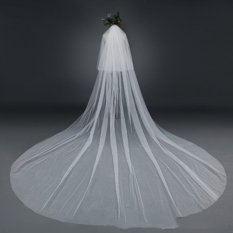 Voile de mariage élargie