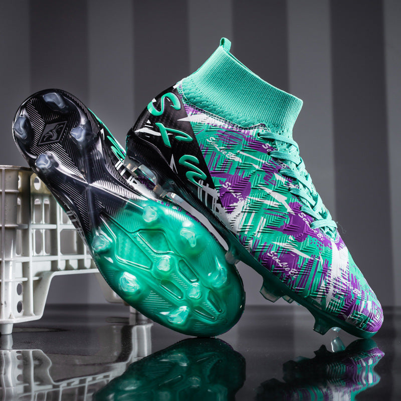 Chaussures de football haut de gamme pour adolescents et enfants