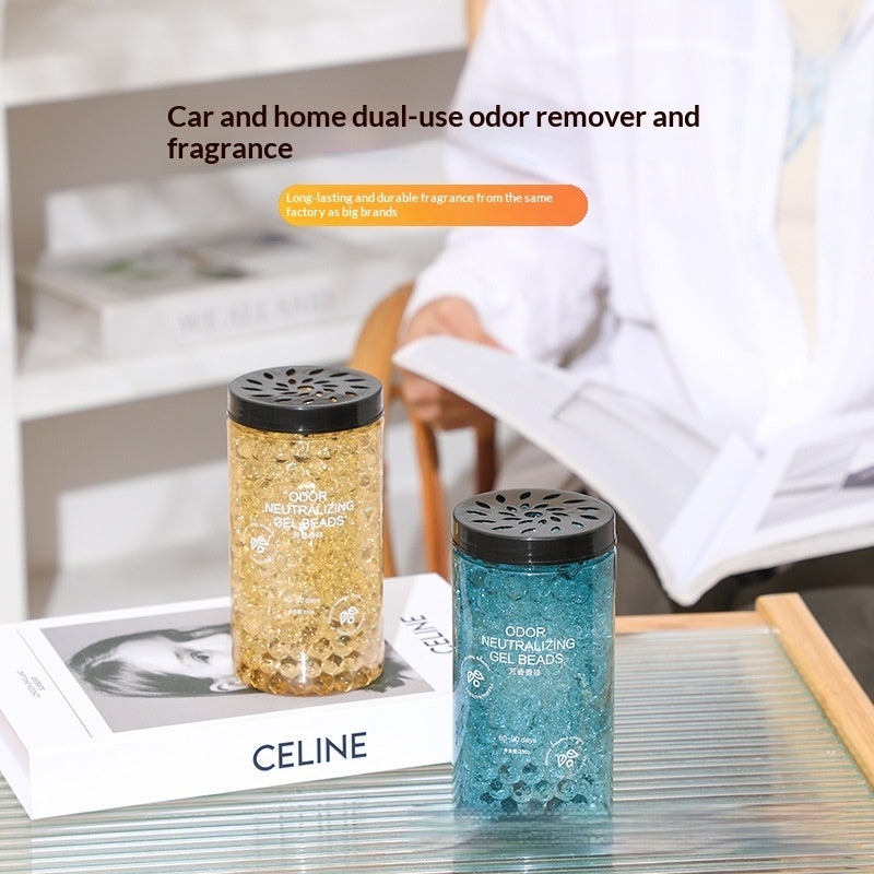 Refroidisseur d'air pour toilettes en cristal aromatique