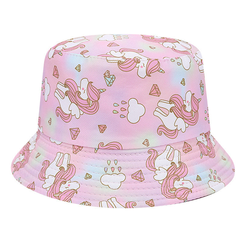 Chapeau d'animaux à double bord pour enfants
