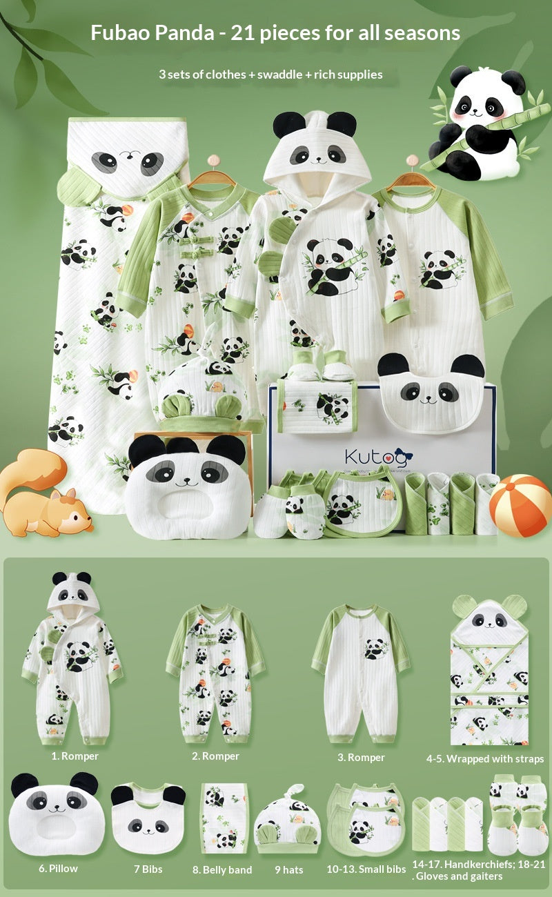 Boîte cadeau de vêtements pour bébé Ensemble de démarrage pour nouveau-nés