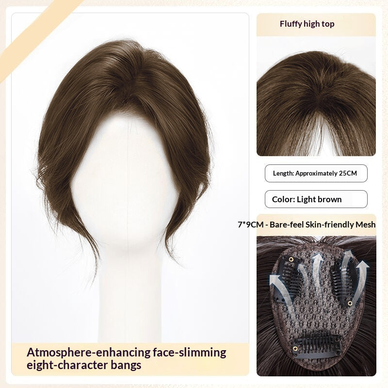 Léger Voluming Faux Bangs et Coiffure pour un look plus complet