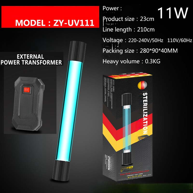 Without timed sterilization light