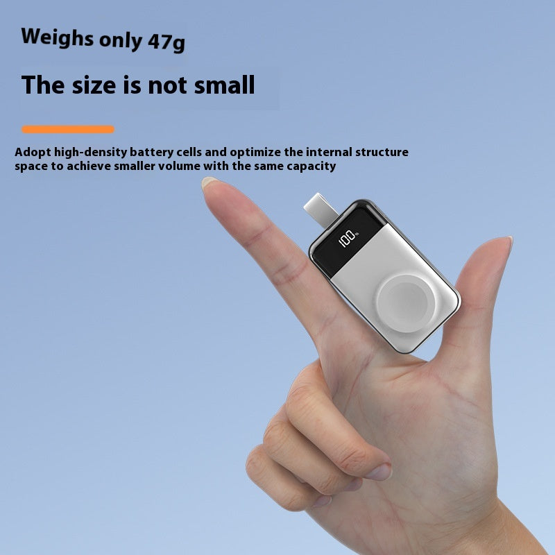 Mini Portable Digital Display Wireless Magnetic Power Bank