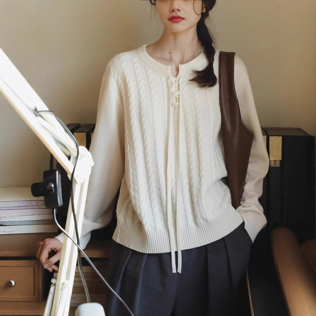 Pull à manches longues pour l'automne