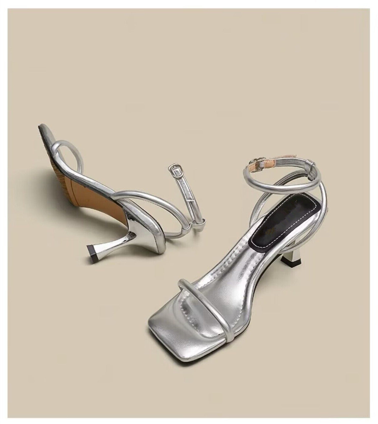 Sandales à semelle unique pour femmes Saison estivale
