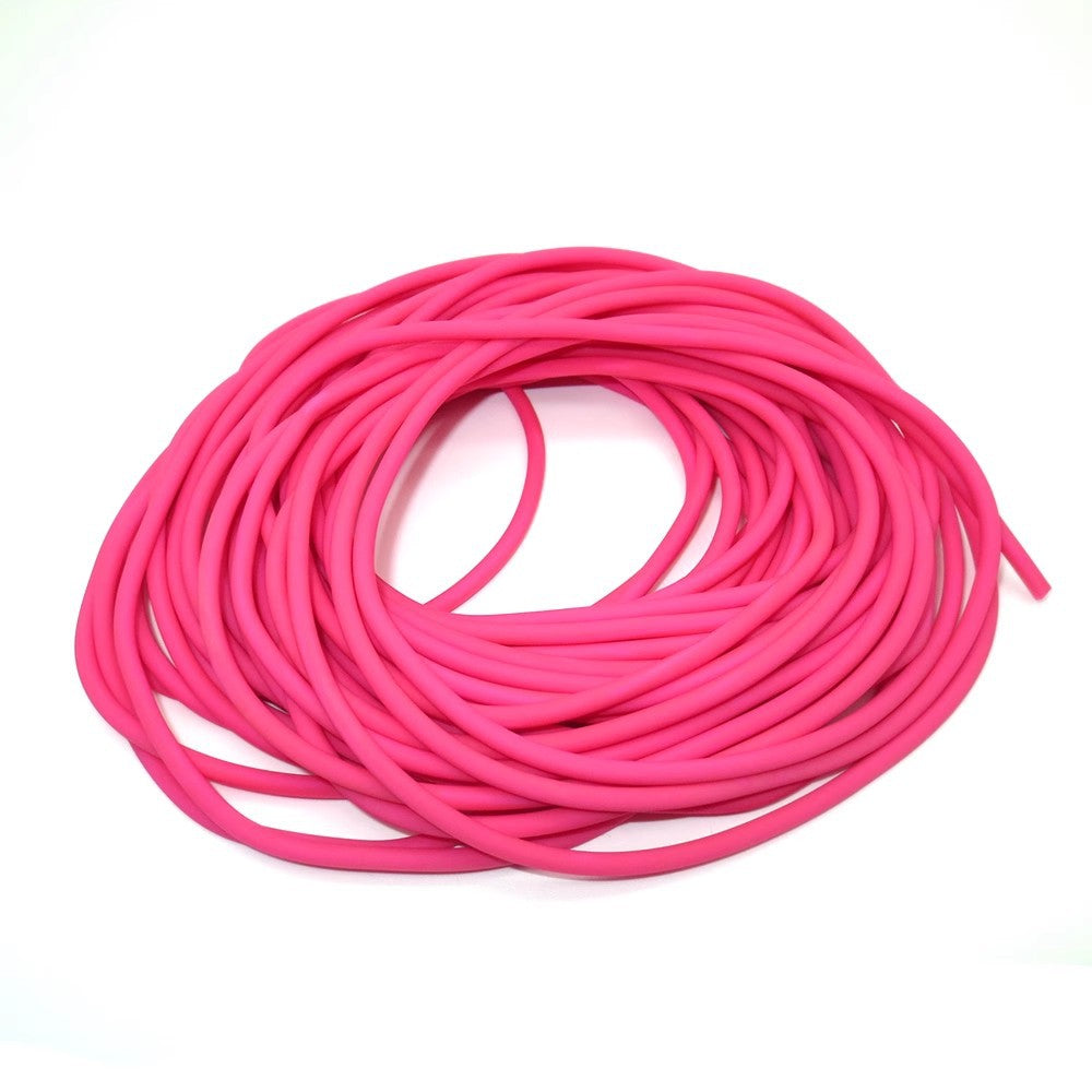 2-8mm Solid Fluorescent Latex haute résilience Jouets Projectiles de pêche Slings Durable Round