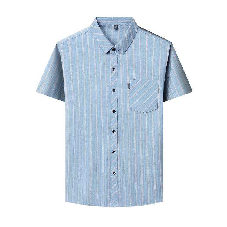 Chemise à manches courtes à manches courtes pour hommes