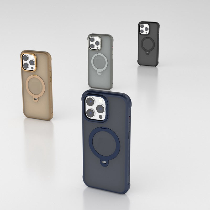 Étui de téléphone à aspiration magnétique sensible à la peau