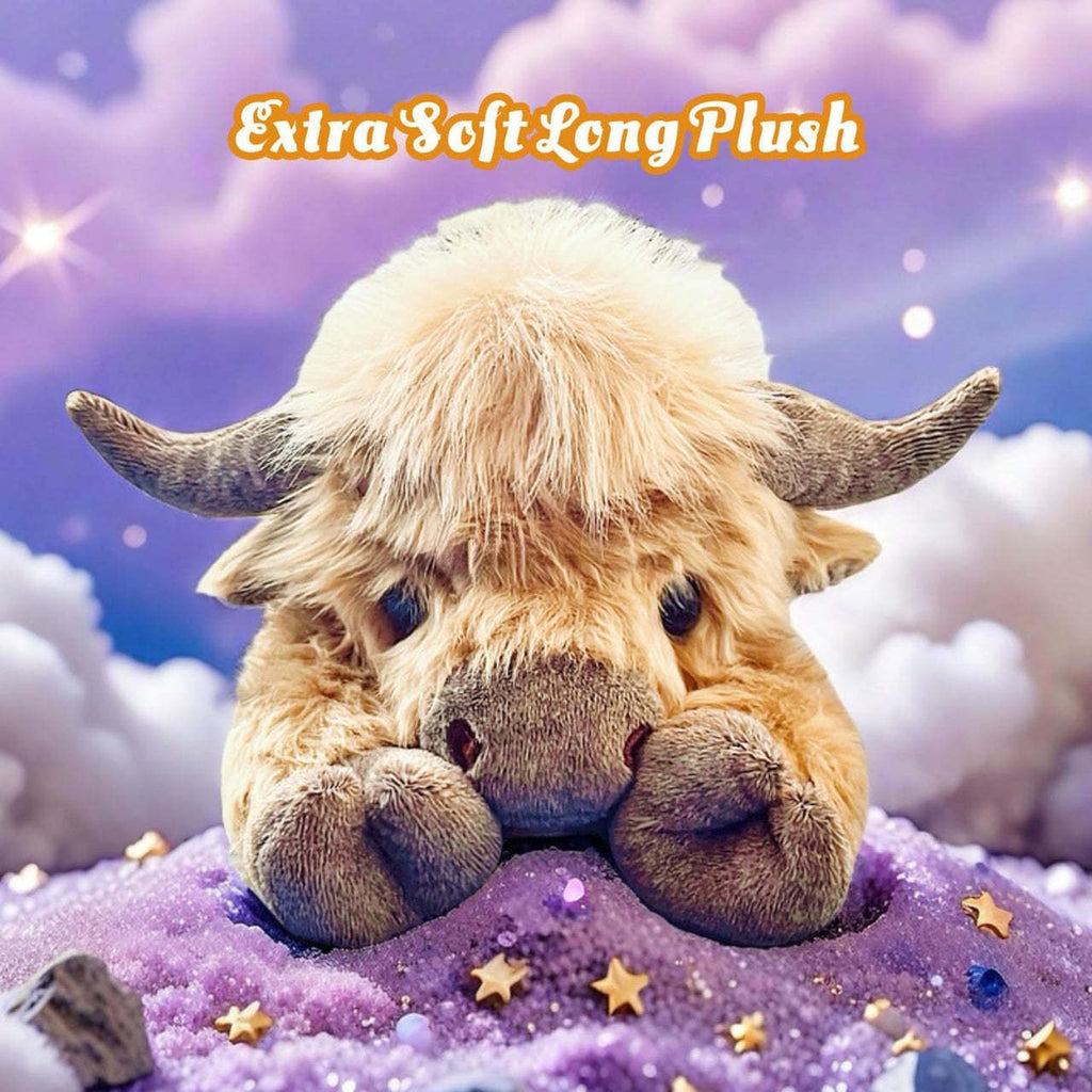 Jouet en peluche de vache Highland House Highland