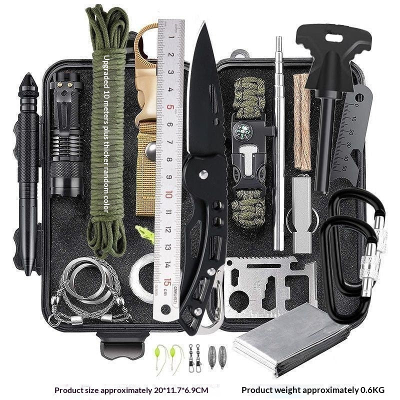 Camping et Outdoor Multi-Functional Survival Tool Kit